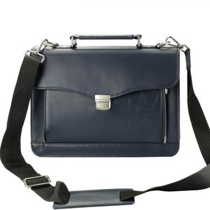 Women's Executive Matte Leather Briefcase